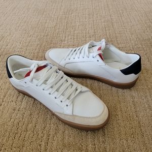 Saint Laurent SL/10 Women's Perforated Low Top Sneaker, Size 6.5